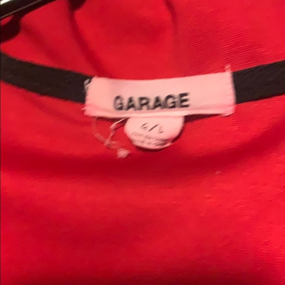 Red Crop Sweater - Picture 2 of 3